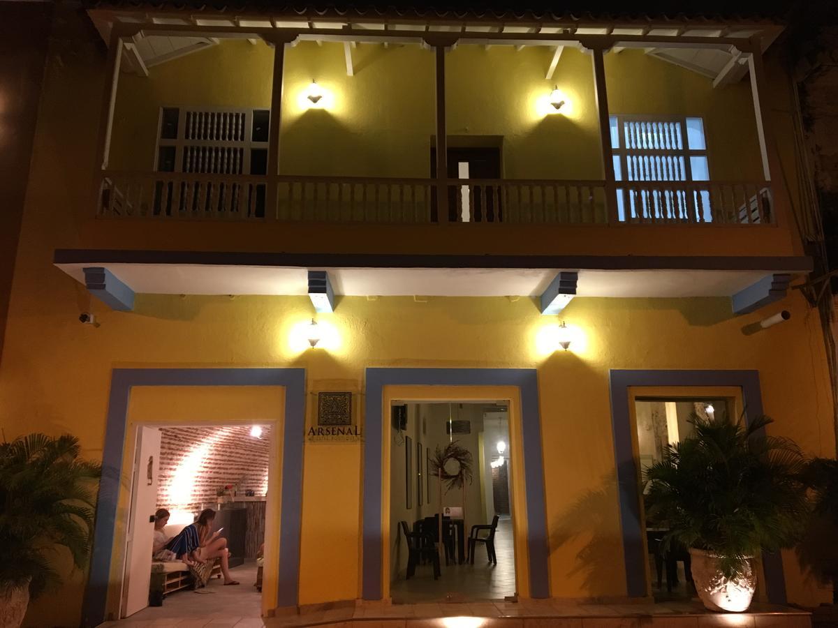 El Arsenal Hostel Boutique Cartagena Esterno foto