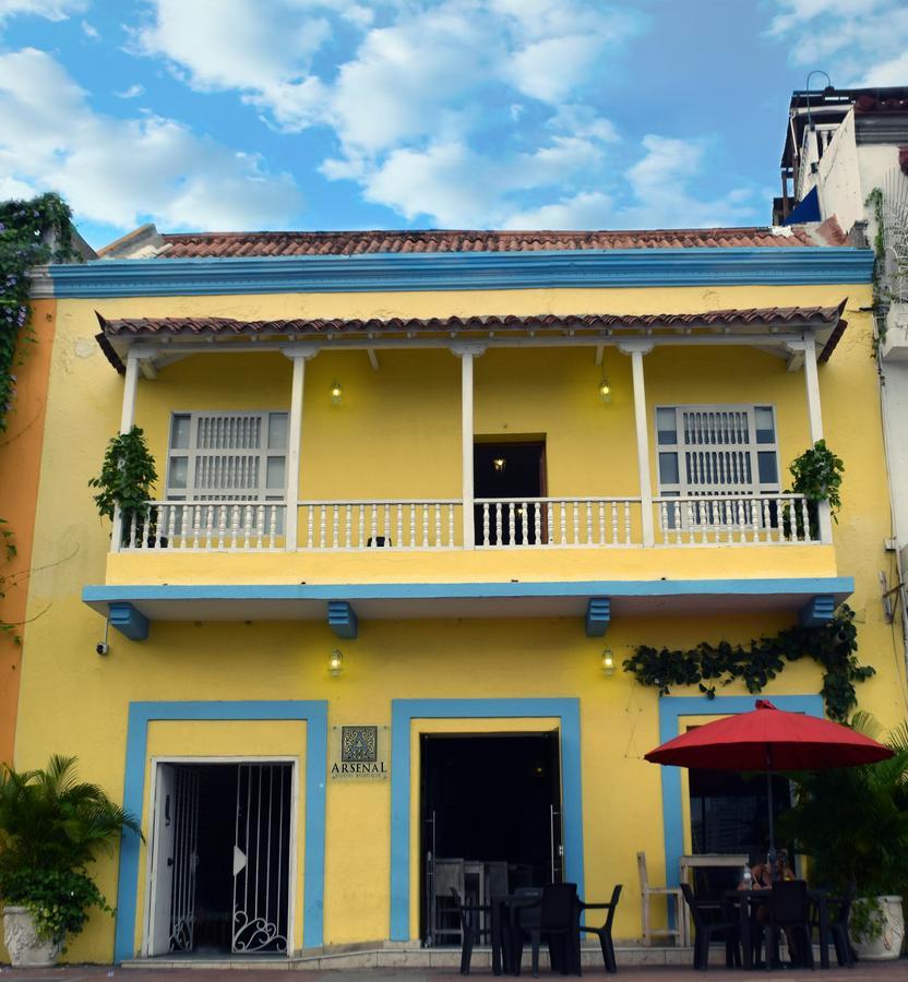 El Arsenal Hostel Boutique Cartagena Esterno foto